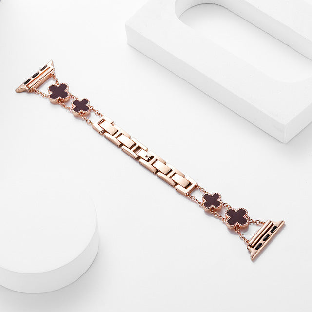 Gliederarmband Kleeblatt