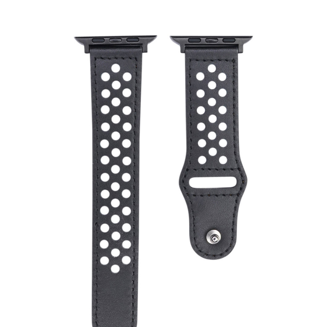 Echtlederarmband mit Löchern