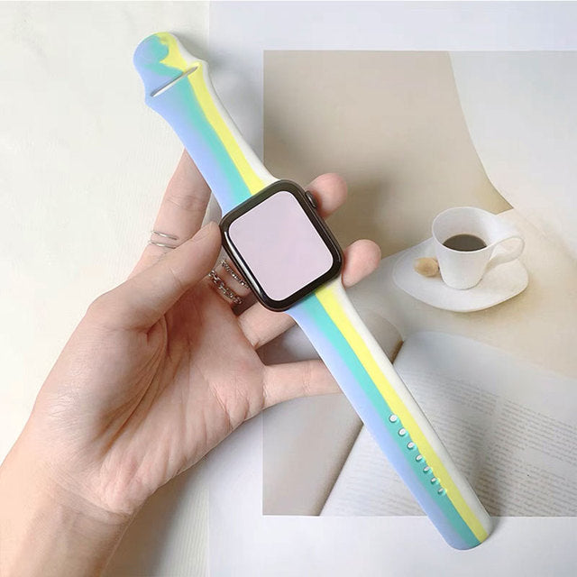 Multicolor Silikonarmband