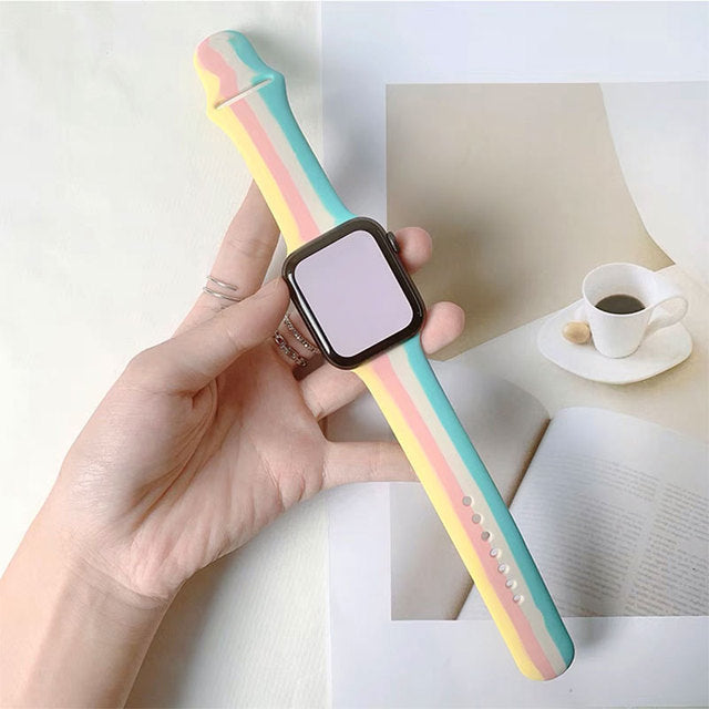 Multicolor Silikonarmband