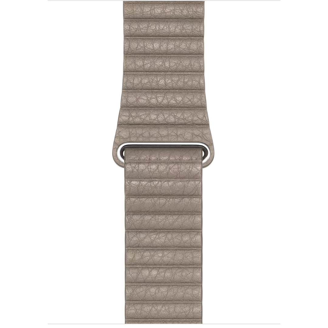 Leder Loop Armband