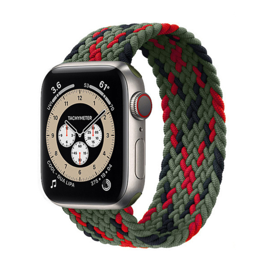 Geflochtenes Solo Loop Multicolor