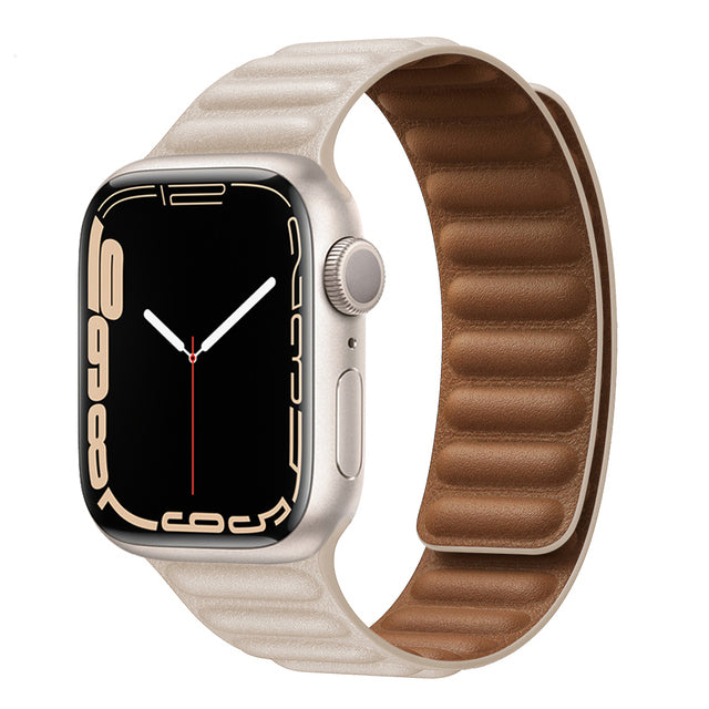 Kunstleder Gliederarmband