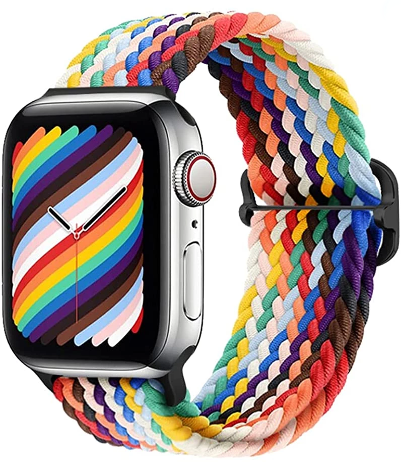 Geflochtenes Flex Loop - Rainbow Pride Edition