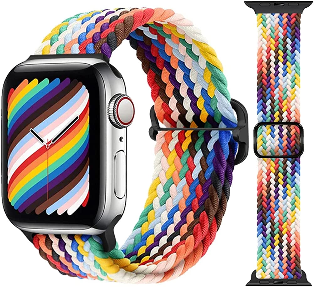 Geflochtenes Flex Loop - Rainbow Pride Edition